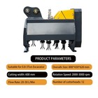 New Mini Excavator Flail Mower Hydraulic Mowing Attachment Fits For  Mini Digger