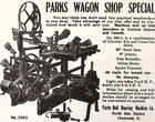 1894 Parks Wagon Shop Special Parks Ball Bearing Co Cincinnati Oh 4  Print Ad