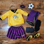 Pleasant Company American Girl Doll Soccer Outfit Set Clothes Genuine Authentic