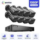 Annke 8ch 3k Lite Dvr 1080p Home Security Camera System Human Vehicle Detection