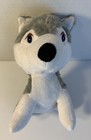 Baby Husky Wolf 9  Dog Plush Stuffed Animal