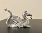 Vintage 1980 Spoontiques Pewter Mystical Winged Dragon Figurine Pp 508