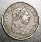 1813 British Guiana Essequibo   Demarary 1 Stiver Large Bronze Coin Km 10 Guyana
