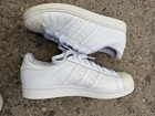 Adidas Originals Superstar Triple White Classic Sneakers B27136 Mens 8 5