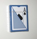 New Sealed The Poker Store Classic Blue Deck Plastic Playing Cards Jumbo Index