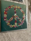 Papyrus Lot Of 9 Christmas Holiday Cards  Sparkle Embellished Stones Pretty