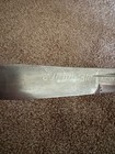 Vintage Made In India Saber Sword Brass Horse Head Handle Velvet Sheath