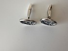 Vintage Silver Tone Fish Cufflinks