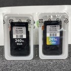 2-pk Genuine Canon Oem Pg-240xl Black   Cl-241xl Color  Ink Cartridges Set