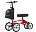 Elenker Steerable Foldable Knee Walker Basket  Dual Brake   70 Off Holiday Sale 