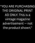 Guess 2000 Vtg Print Ad Adriana Lima Slick Denim Model Sexy Vintage Magazine Ad
