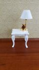 Dollhouse Miniature Battery Light Teddy Bear Table Lamp 1 12 Scale Nursery
