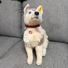 Steiff Ernesto Husky Mohair 079702 Rare All Tags Collar Wear Excellent Collector
