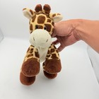 Ty Pluffies Tiptop Giraffe Plush Tylux Yellow Brown Spotted Vintage