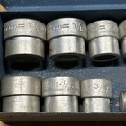 Vintage Craftsman 15 Pc Bushing Driver Aluminum Steel Metal Case Usa Made