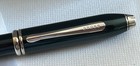 Cross  Townsend Green Lacquer Gel Rolling Ball Pen Excellent Condition With Box
