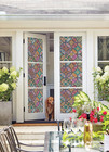 Stained Glass Window Film Privacy Decorative Tinting Film For Home Frosted Bathr