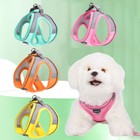 Adjustable Puppy Cat Harness Vest Dog Harness Pet Outdoor Walking Collar Leash 