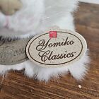 Russ Berrie Yomiko Classics Persian Cat 14  Plush White Toy Stuffed Animal