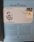 The Holy Land Philatelic Cover Collection Israel Stamps 4 Binders