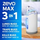 Zevo Max Fly Trap Indoor Insect Killer  1 Plug-in Device  4 Cartridges