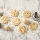 Nordic Ware 01250 Honey Bee Cookie Stamps  Set Of 3  Grey