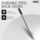 Heavy Duty Long Handle Shoe Horn For Seniors Men  Women   Kids Metal