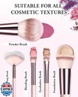 Makeup Brushes With Case  20pcs Travel Makeup Brush Set  Foundati