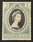 Travelstamps  1953 Trinidad   Tobago Stamps Scott  84 3c Qeii Mint Mogh