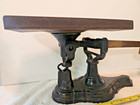 Antique Fairbanks Cast Iron   Brass Postal Counter Scale Hardware Store Vintage