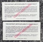 Welcome To Disneyland 1992 Complimentary Parking Set Of 2 Tickets White