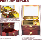 Musical Jewellery Box With Classic Rotating Ballerina Dancer Music Box Neckla   