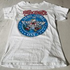 Aerosmith Women s T-shirt - Small White - Aero Force One