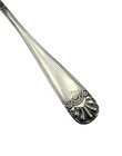 Norwegian Shell Design Demitasse Spoon  4 1 2   830s Nm  Scandinavian  13587