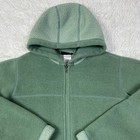 Vtg Patagonia Jacket Womens Large Green Synchilla Arctic Hooded Full Zip Fleece