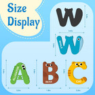 Educational Learning Toys For Kids  Magnetic Letters 26pcs Animal Abc Magnets
