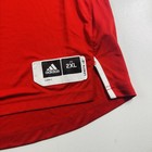 Adidas Nba Basketball Jersey Red Climacool Official Licensed Men   s Size Xxl New