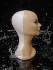 Female Mannequin Wig Display Head  Wig Holder  Foam Wig Head