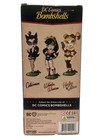 Cryptozoic Dc Bombshells Harley Quinn Thinkgeek Vinyl Fig   red   Black Edition 