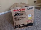     vtg New   2000 s Sharp Cd-ba200 Stereo Mini Comp System Cd Radio Cassette Y2k