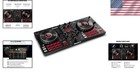 Serato Dj Controller With 4 Decks And Jog Wheel Displays