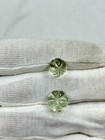 Natural Green Gemstone Flower Carved Beads - 8x10mm   9x12mm Loose Stones