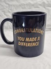Pennsylvania State Police Trooper Suggestion Program Blue Mug  Congrats  Rare  
