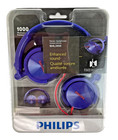 Philips Stereo Headphones Shl3050 Purple Dj Monitor Style Shl3050pp - New