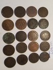  lot Of 20  Canada Victoria Large Cents 1876-1901 Mixed  vc907