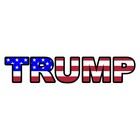 Trump American Flag Donald Sticker  2024 President Maga Car Bumper Decal Usa