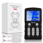 Tens Unit Rechargeable Ems Muscle Stimulator Massager Pain Relief 2 Channel