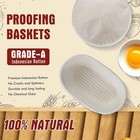 Complete Sourdough Starter Kit 10 Inch Round   9 Inch Oval Banneton Sourdough Br