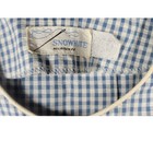 Vintage 1940s Nursing School Uniform Dress Snowhite Milwaukee Gingham S