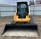 2022 Caterpillar 289d3 Track Skid Steer Enclosed Cab Ac Heat 2 Speed Aux Hyd